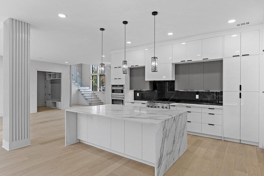 Furnished interior view inside a new home in , Buford (Image 26).