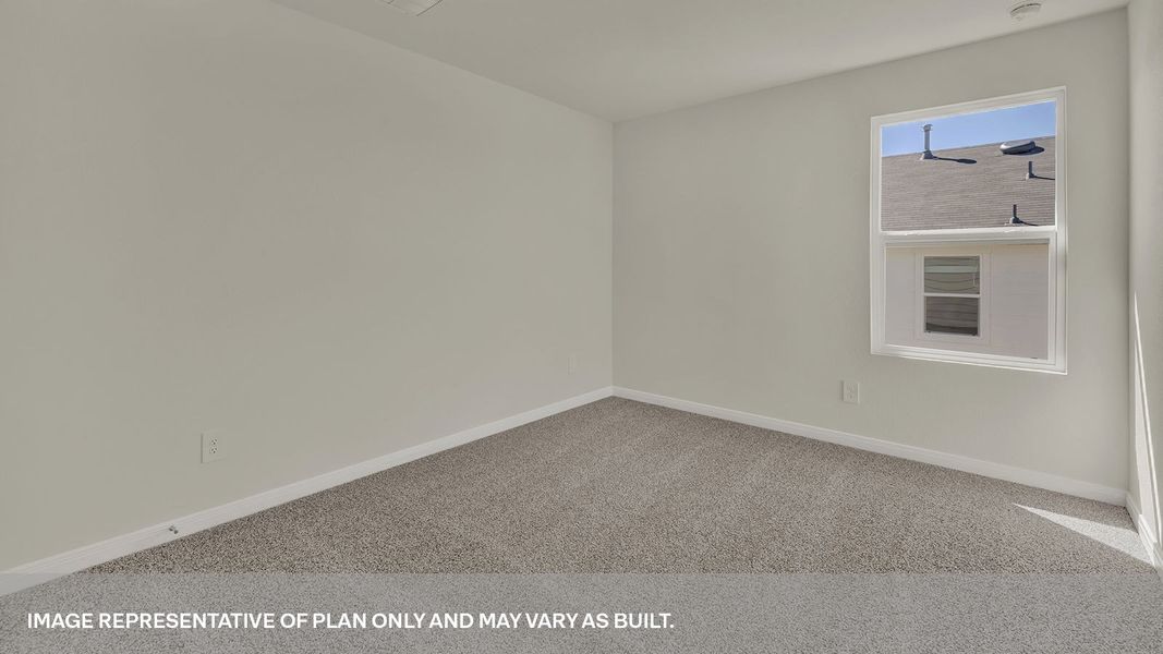 Spacious, unfurnished interior of a new home in Paramount, Kyle (Image 25).