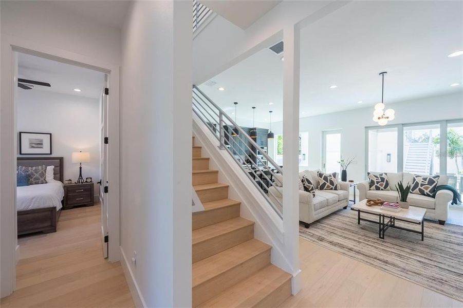 Furnished interior view inside a new home in , Sarasota (Image 4).