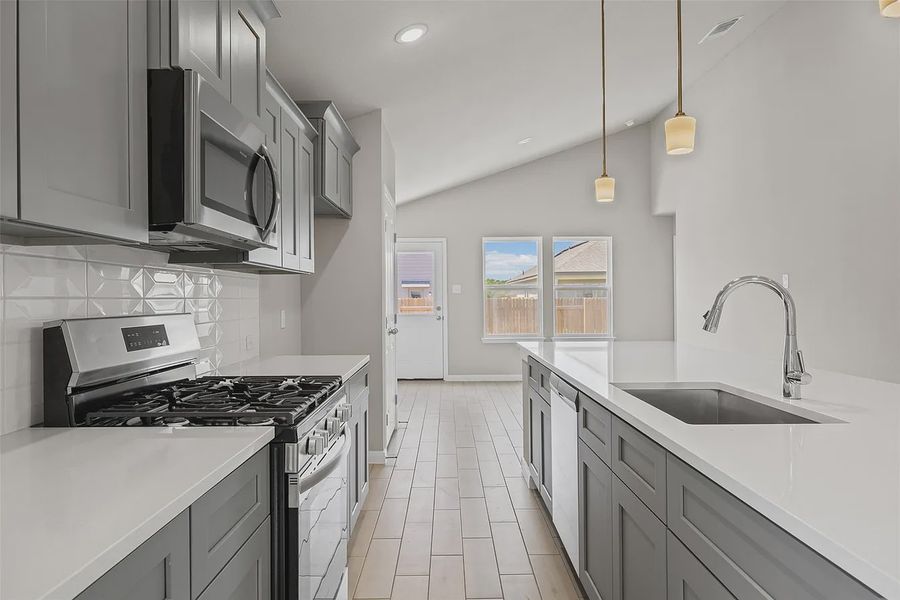 Furnished interior view inside a new home in Butler Farms, Liberty Hill (Image 8).