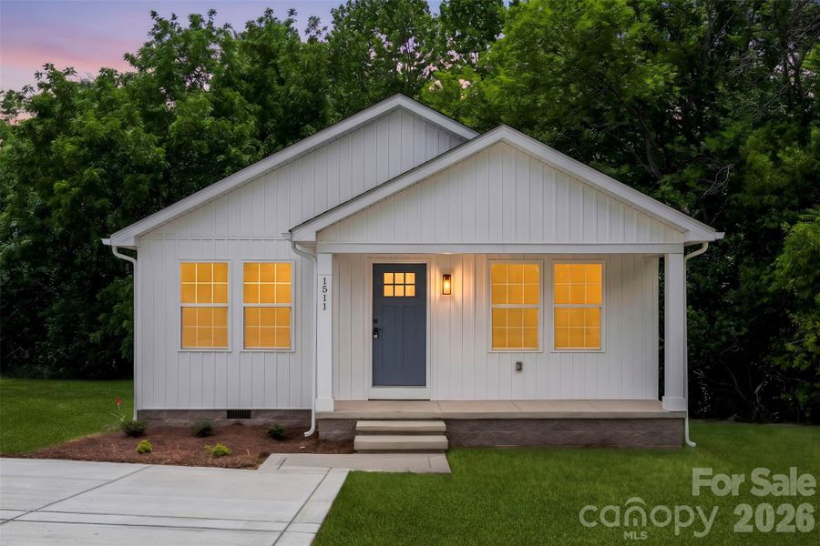 Front exterior of a new home in , Salisbury, NC, highlighting curb appeal (Image 22).