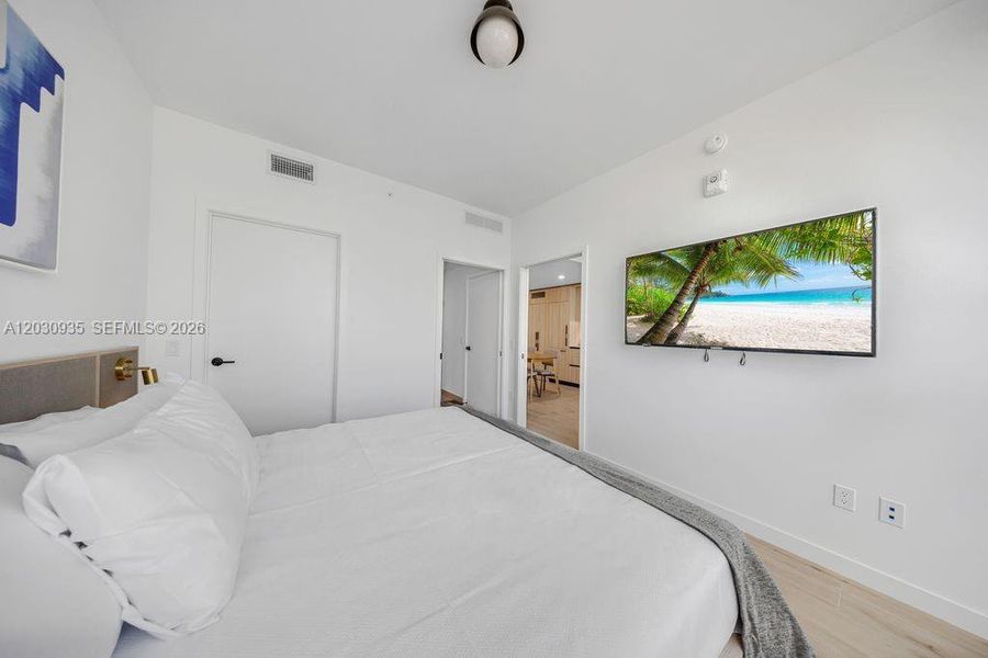 Furnished interior view inside a new home in , Miami (Image 7).