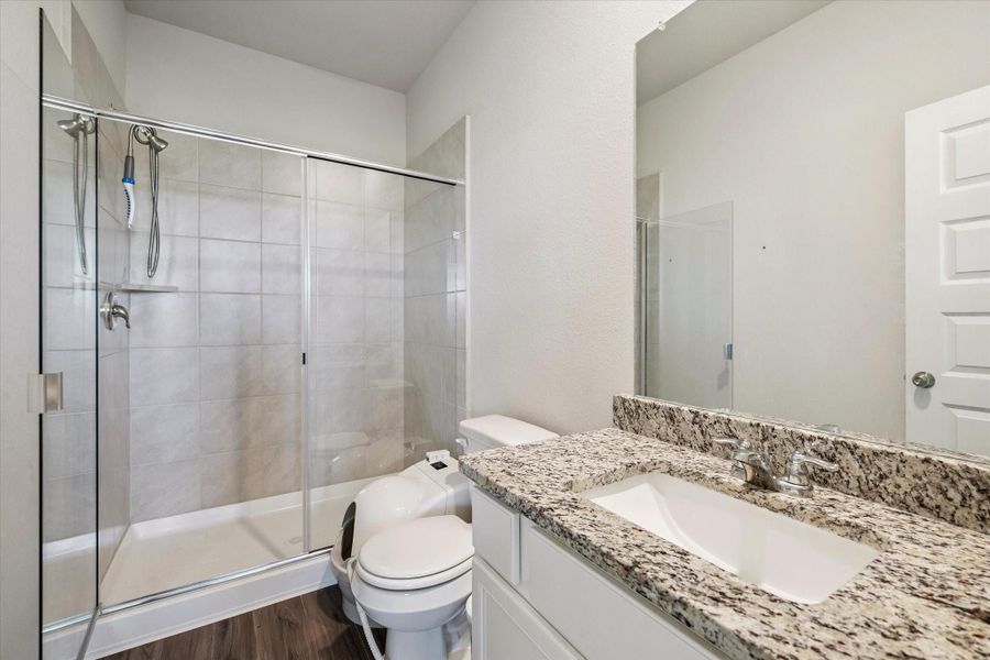 Furnished interior view inside a new home in Granger Pines, Conroe (Image 5). Furnished interior view inside a new home in Granger Pines, Conroe (Image 5).