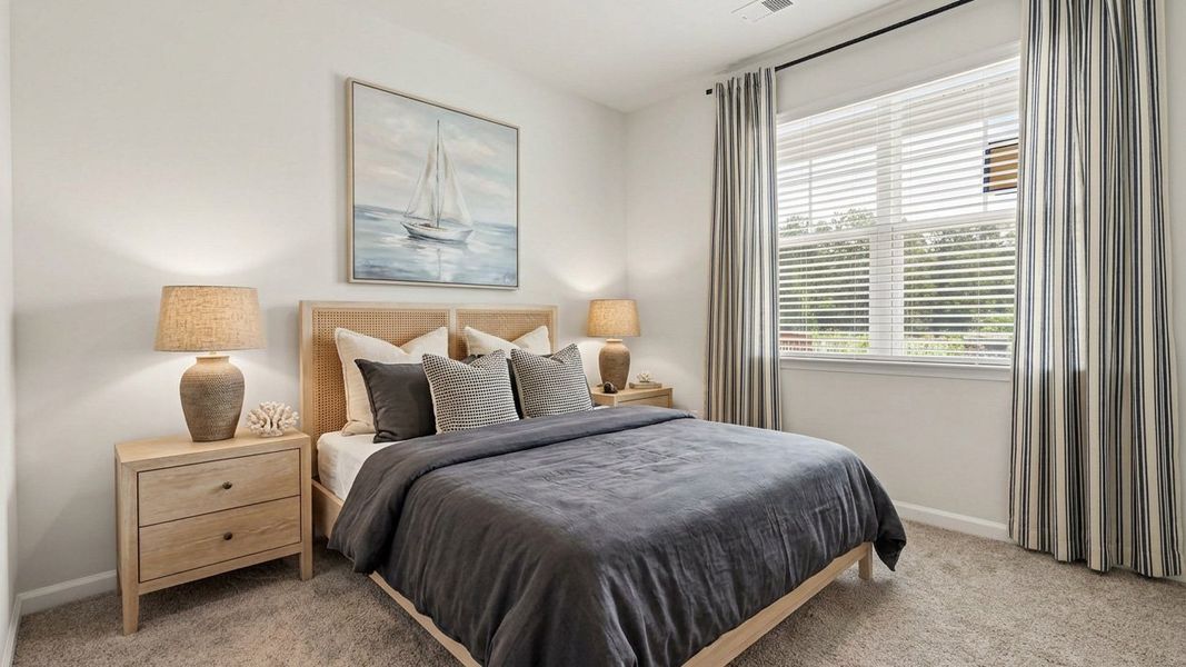 Furnished interior view inside a new home in The Bluffs at Mill Creek, Florence (Image 13).