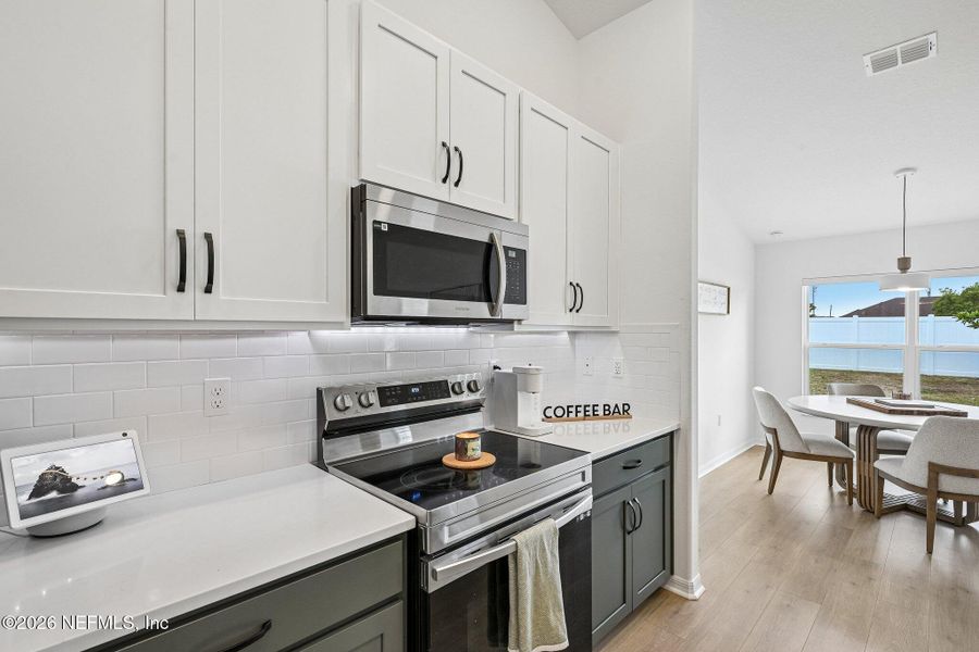 Furnished interior view inside a new home in , Palm Coast (Image 33).