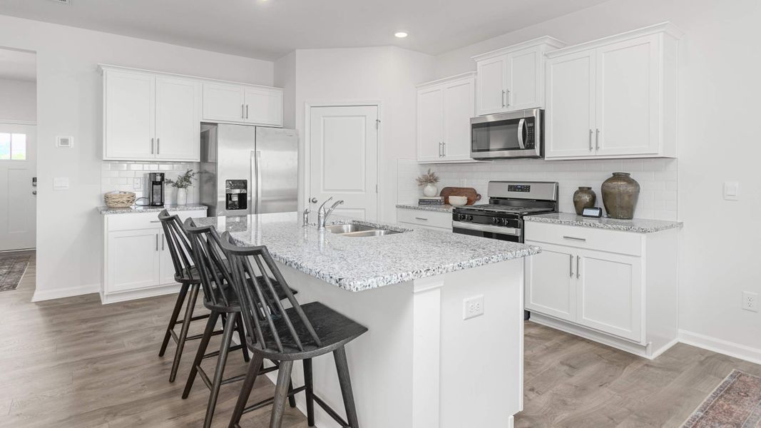 Representative furnished interior of a home built from the Hayden by D.R. Horton in Middleton, Greensboro (Image 7).