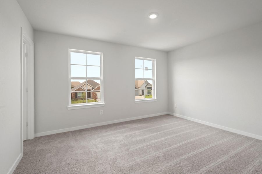 Spacious, unfurnished interior of a new home in Sunterra, Katy (Image 20). Spacious, unfurnished interior of a new home in Sunterra, Katy (Image 20).