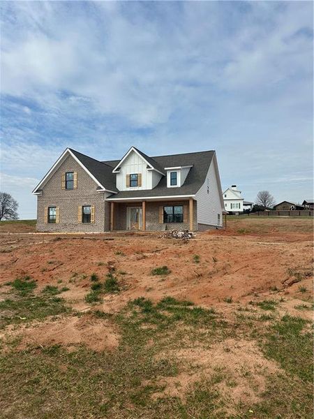 In-progress construction of a new home in , Monroe, GA (Image 3).