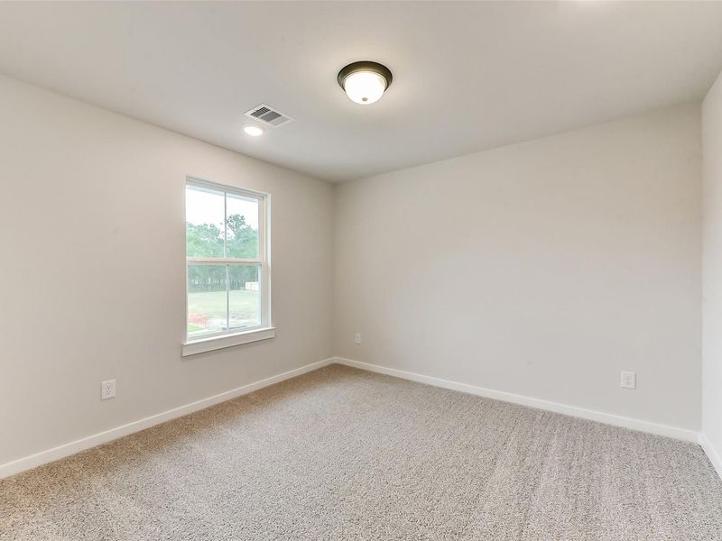 Spacious, unfurnished interior of a new home in Sundance Cove, Crosby (Image 45).
