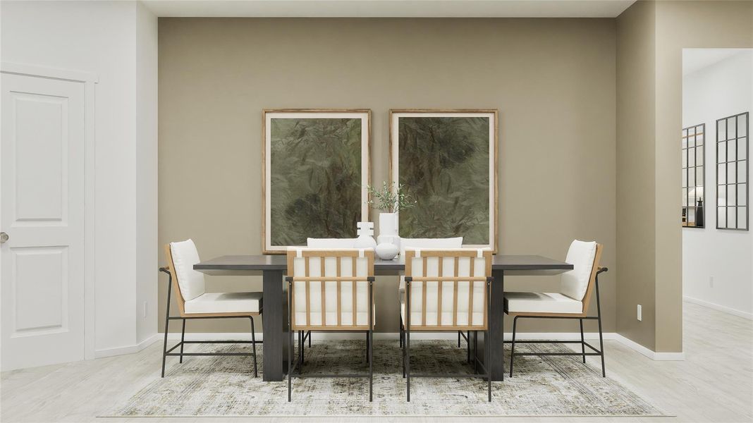 Furnished interior view inside a new home in Cotton Brook, Hutto (Image 10).