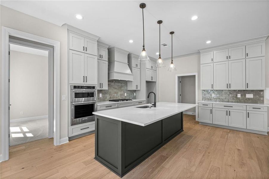 Furnished interior view inside a new home in , Canton (Image 7).