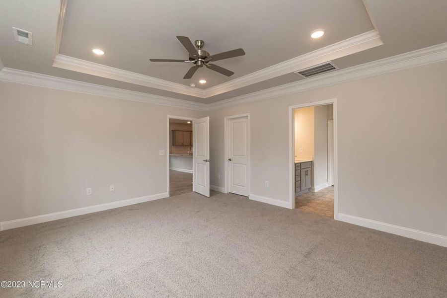 Representative unfurnished interior of a home built from the 3105 by Adams Homes in Parkland Place, Pace (Image 23).