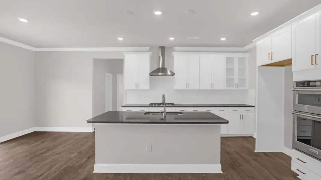 Furnished interior view inside a new home in The Estates Park, Apex (Image 5).
