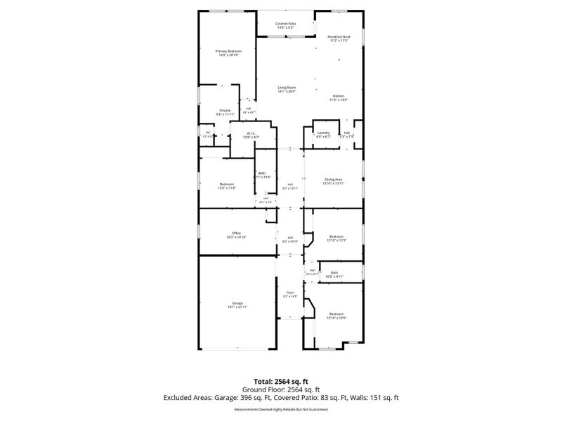 2D floor plan layout of this home in , League City, TX (Image 5).