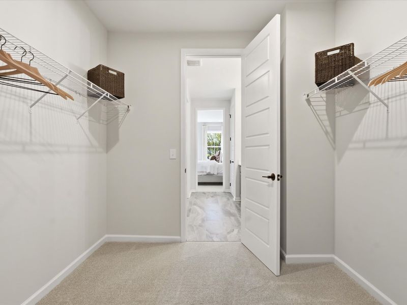 Representative unfurnished interior of a home built from the Bellamy by Tri Pointe Homes in Bellflower, Charlotte (Image 23).