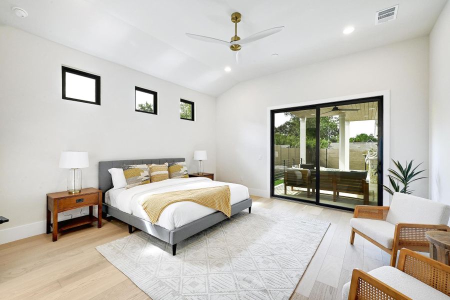 Furnished interior view inside a new home in , Austin (Image 8).