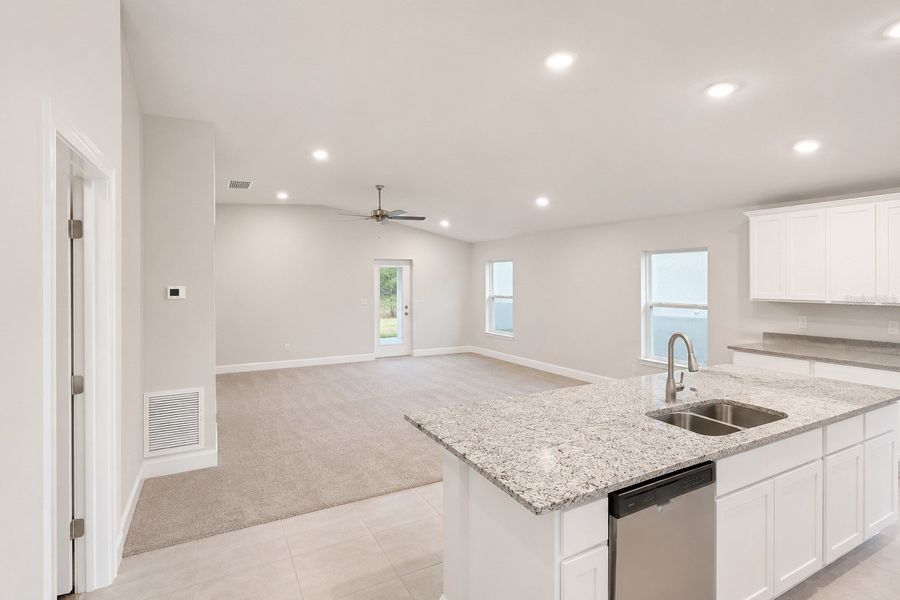 Furnished interior view inside a new home in Harmony Central, St. Cloud (Image 5).