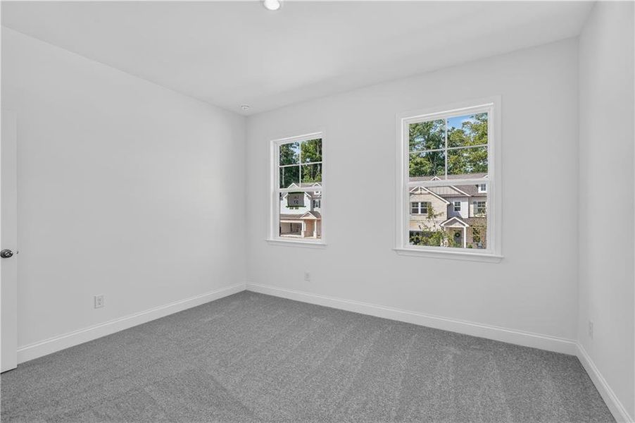 Spacious, unfurnished interior of a new home in Bailey Fence, Dacula (Image 19). Spacious, unfurnished interior of a new home in Bailey Fence, Dacula (Image 19).