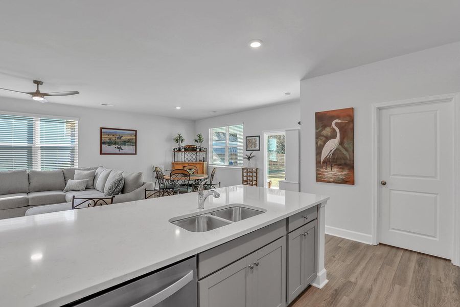 Furnished interior view inside a new home in , Yemassee (Image 13). Furnished interior view inside a new home in , Yemassee (Image 13).