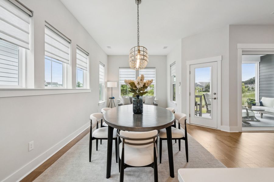 Furnished interior view inside a new home in , Mount Pleasant (Image 10). Furnished interior view inside a new home in , Mount Pleasant (Image 10).