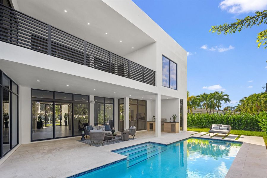 Exterior details and patio area of a home in , Boca Raton (Image 30).