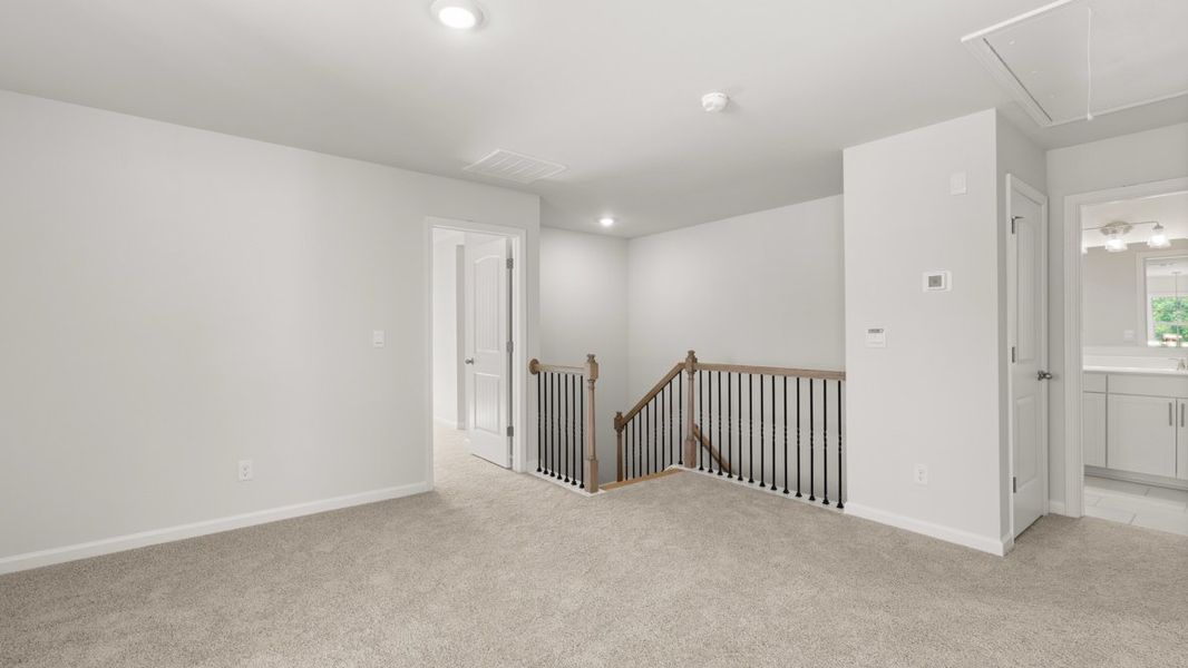 Spacious, unfurnished interior of a new home in Butner Estates, South Fulton (Image 28). Spacious, unfurnished interior of a new home in Butner Estates, South Fulton (Image 28).