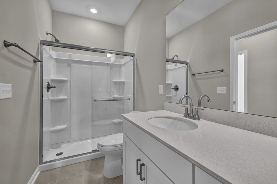 Furnished interior view inside a new home in Grand Park, Leland (Image 12).