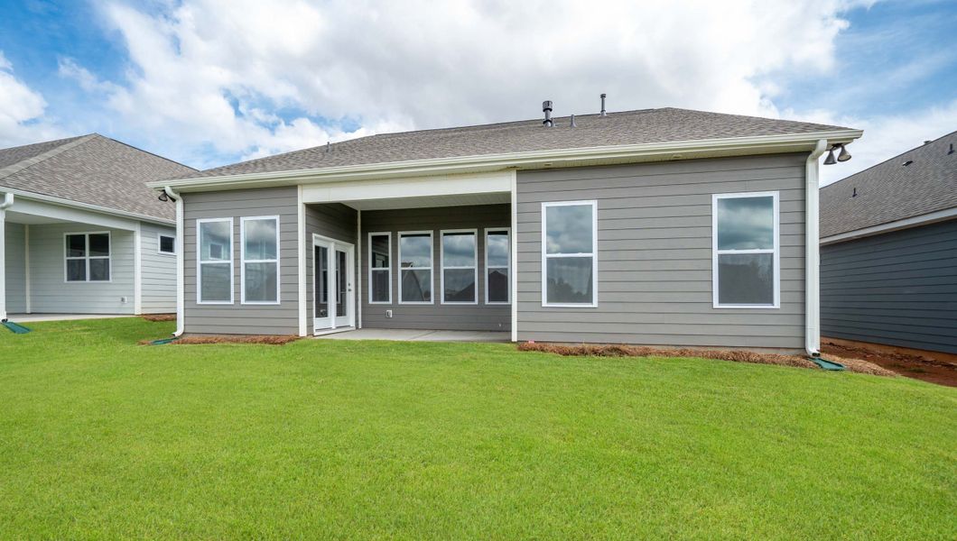 Front exterior of a new home in The Villas at Pine Valley, Boiling Springs, SC, highlighting curb appeal (Image 2).