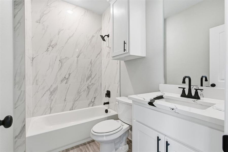 Furnished interior view inside a new home in , Tom Bean (Image 7).