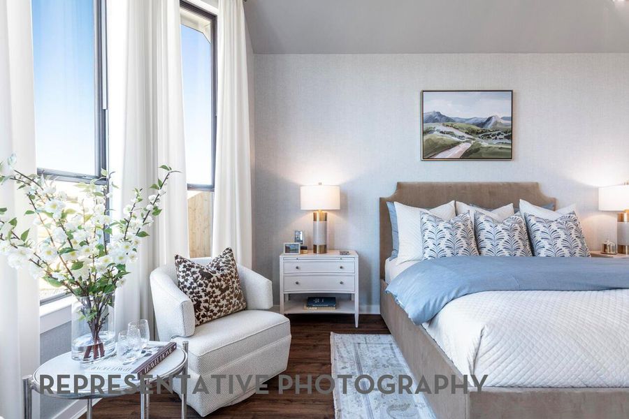 Furnished interior view inside a new home in Parkside On The River, Georgetown (Image 29). Furnished interior view inside a new home in Parkside On The River, Georgetown (Image 29).