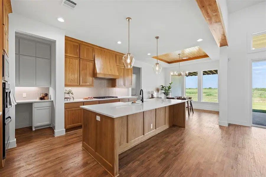 Furnished interior view inside a new home in , Maypearl (Image 5).