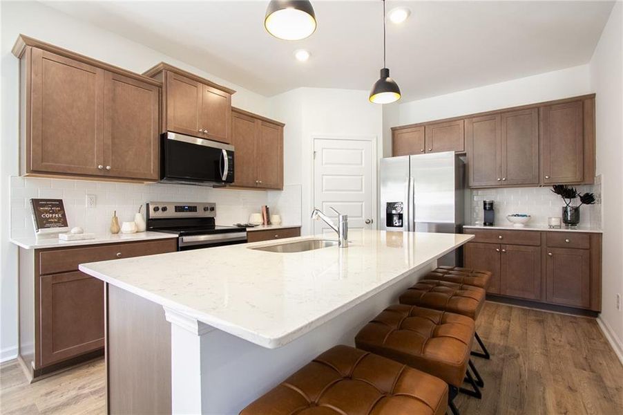 Furnished interior view inside a new home in Harvest Park, Decatur (Image 14).