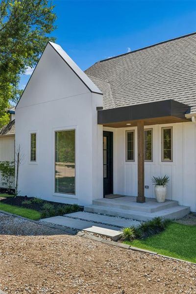 Exterior details and patio area of a home in , Dallas (Image 4). Exterior details and patio area of a home in , Dallas (Image 4).