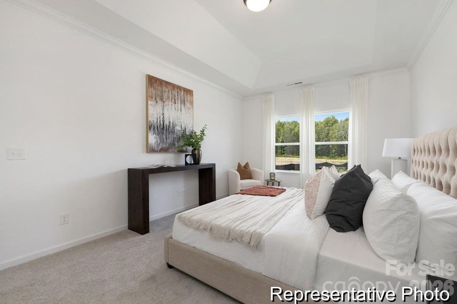 Furnished interior view inside a new home in Eagles Crest, Pageland (Image 14).