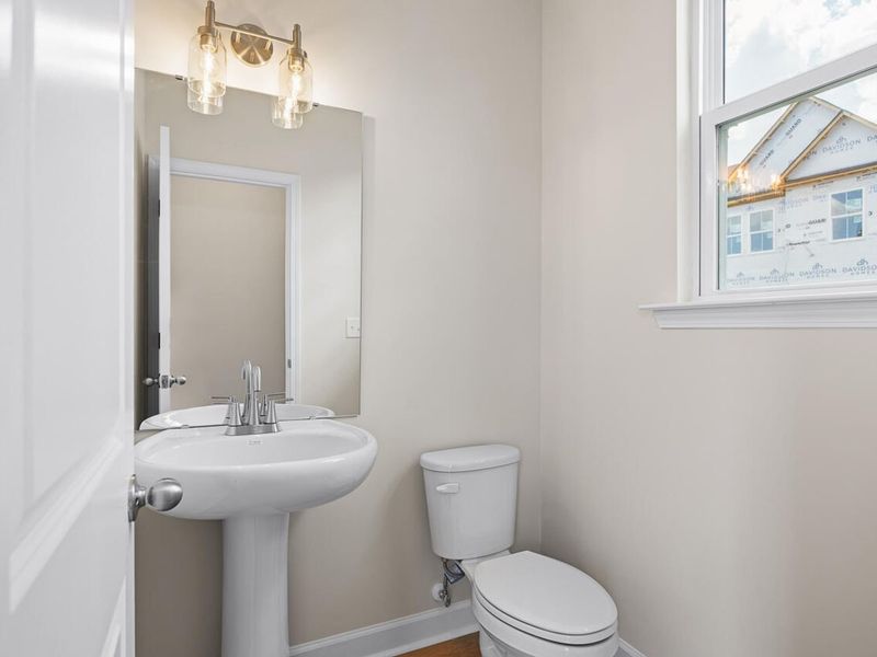 Furnished interior view inside a new home in Forestville Yard Townhomes, Knightdale (Image 7).