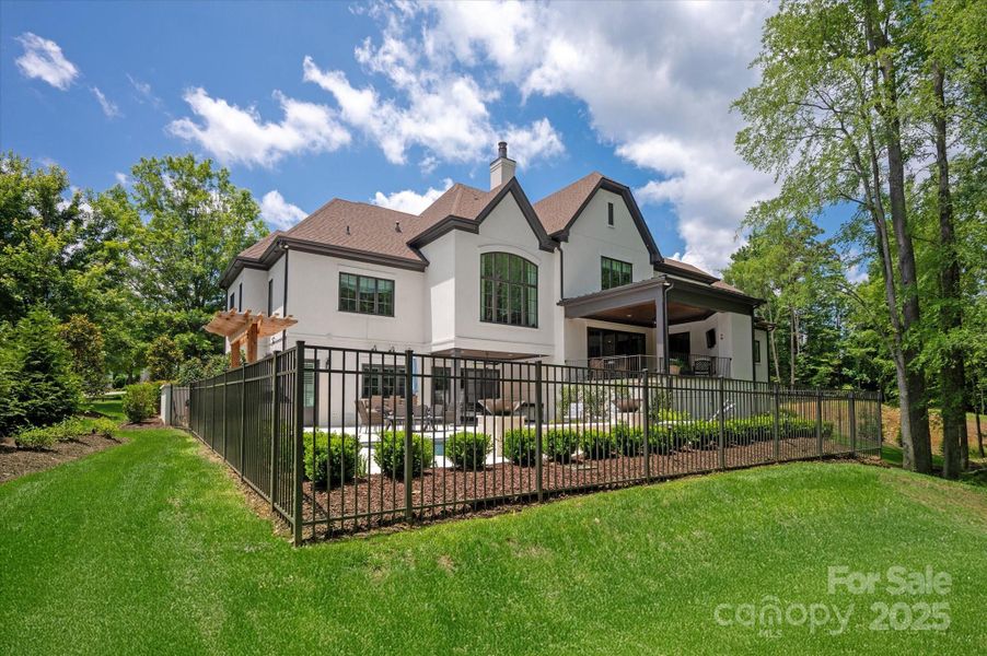 Front exterior of a new home in , Waxhaw, NC, highlighting curb appeal (Image 19).