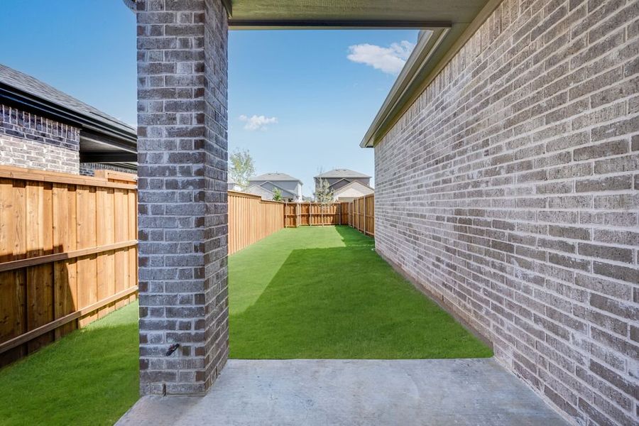 Representative exterior details of a home built from the Carmichael by Taylor Morrison in North Sky Celina, Celina (Image 4). Representative exterior details of a home built from the Carmichael by Taylor Morrison in North Sky Celina, Celina (Image 4).