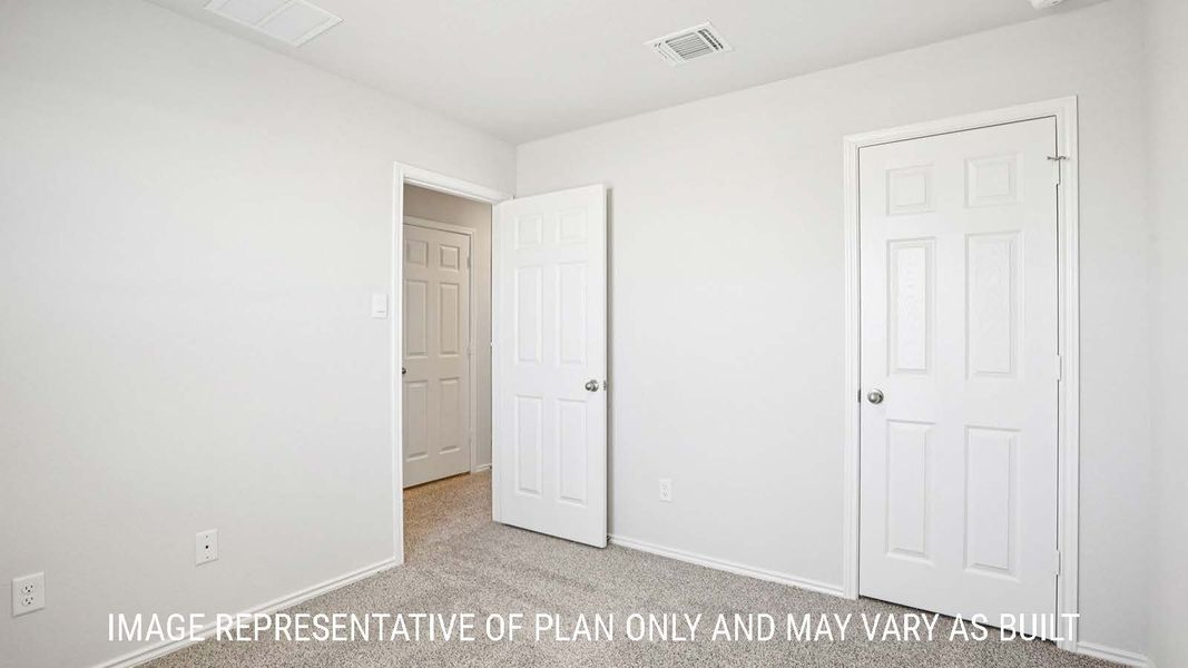 Spacious, unfurnished interior of a new home in Pecan Creek, Temple (Image 27). Spacious, unfurnished interior of a new home in Pecan Creek, Temple (Image 27).