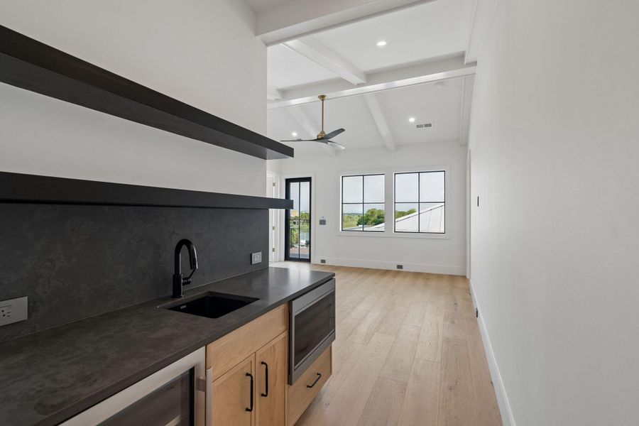 Furnished interior view inside a new home in , Isle Of Palms (Image 6).