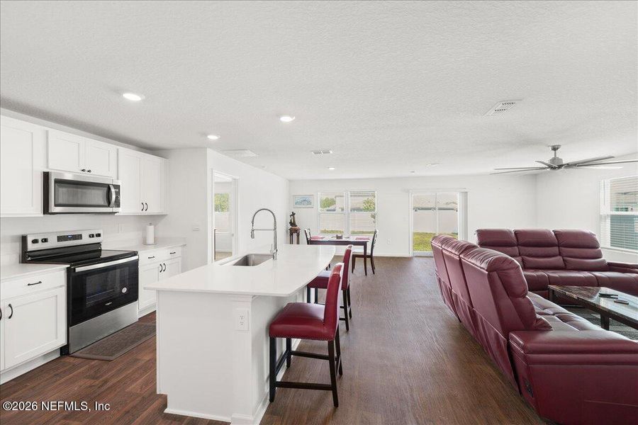 Furnished interior view inside a new home in , Green Cove Springs (Image 11).