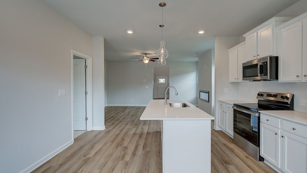 Furnished interior view inside a new home in Chapel Hill, Newnan (Image 12).