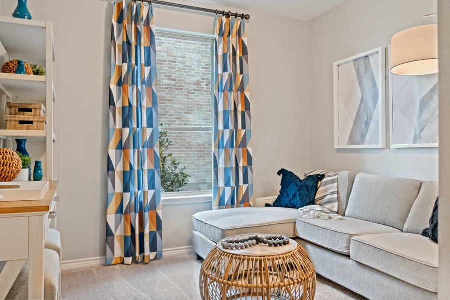 Representative furnished interior of a home built from the 1753 by KB Home in Princeton Estates, Princeton (Image 8).