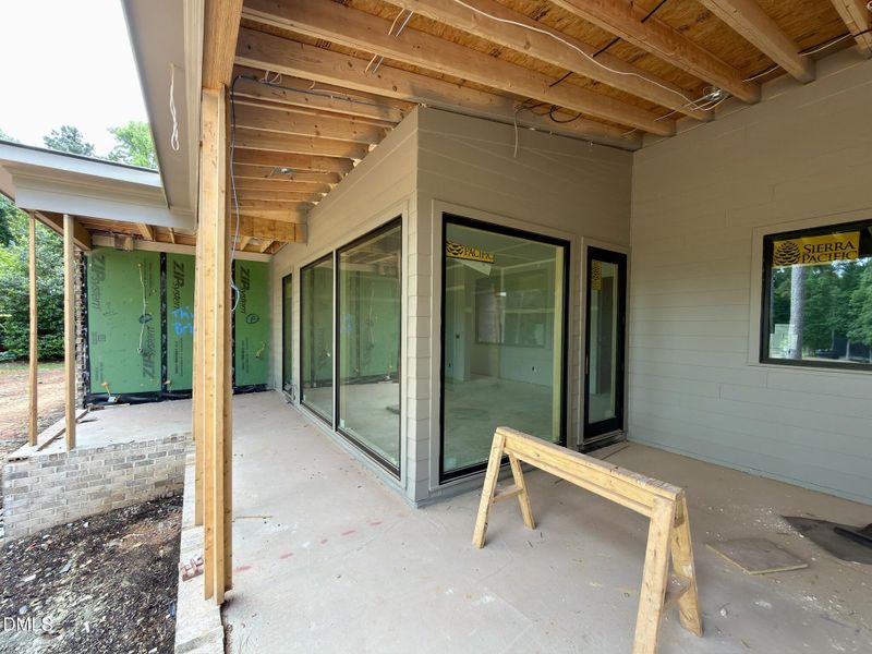 Rear Porch