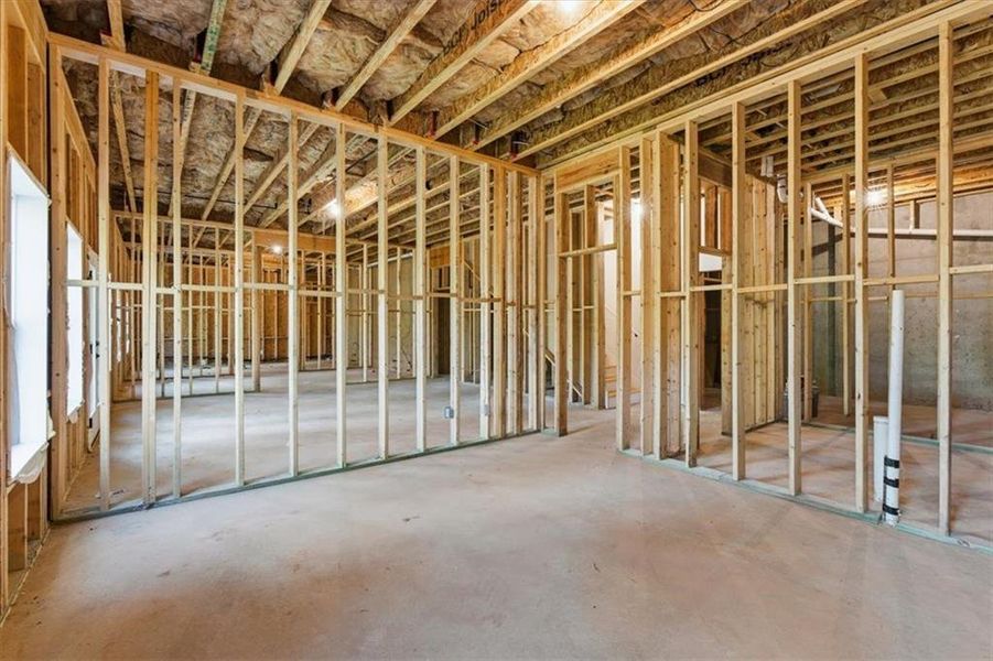 In-progress construction of a new home in , Cartersville, GA (Image 42).