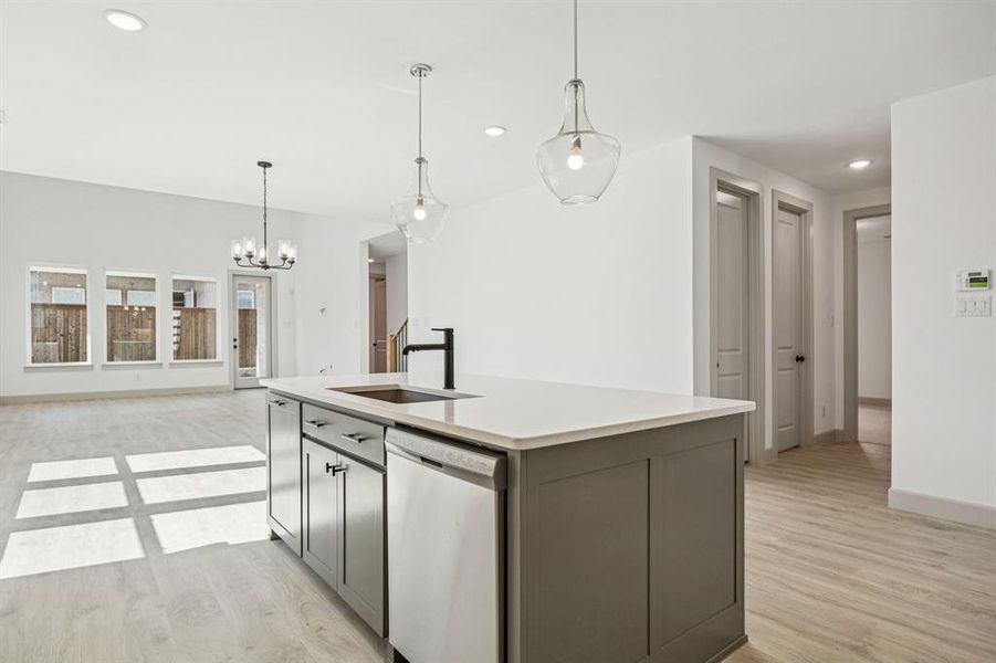 Featuring an open and flowing main floor layout, the chef in the family will never be left out of the party! Featuring an open and flowing main floor layout, the chef in the family will never be left out of the party!