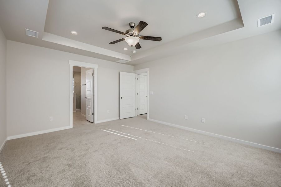 Plan C305 Representative Photo of the Main Bedroom