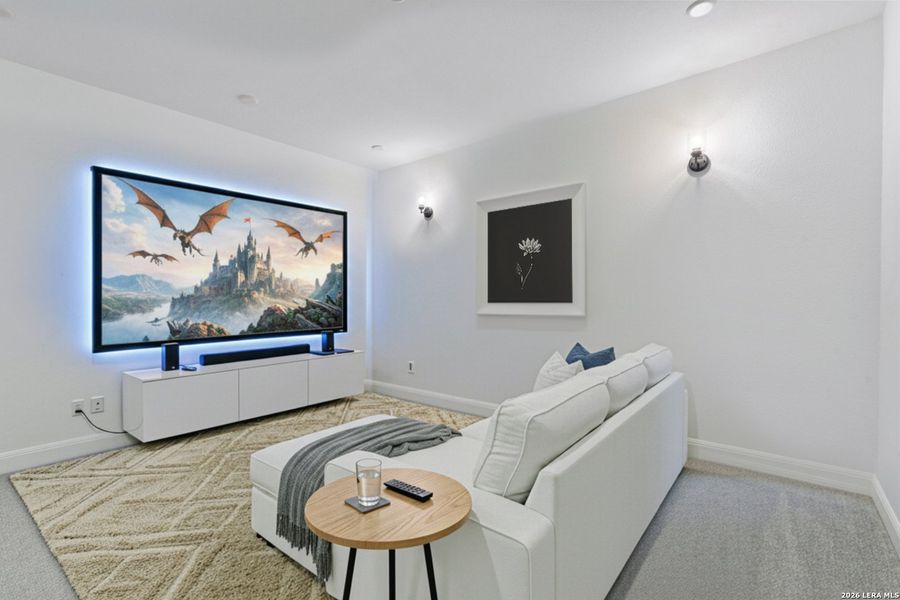 Furnished interior view inside a new home in Davis Ranch, San Antonio (Image 13).