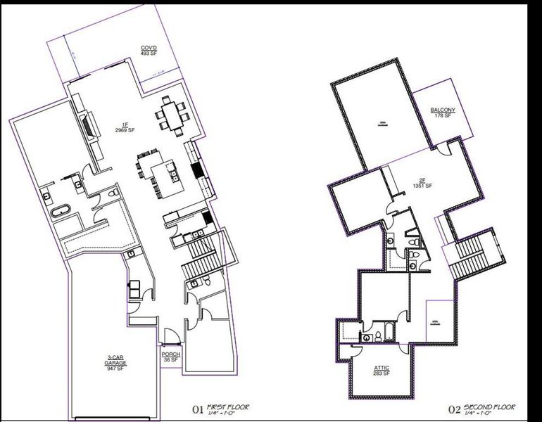 2D floor plan layout of this home in , Plano, TX (Image 3).
