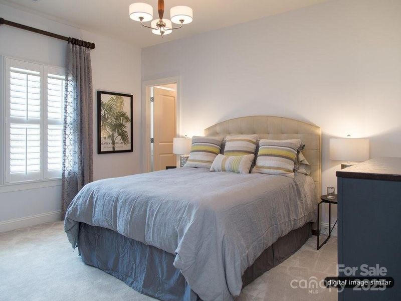 Furnished interior view inside a new home in , Fort Mill (Image 18).