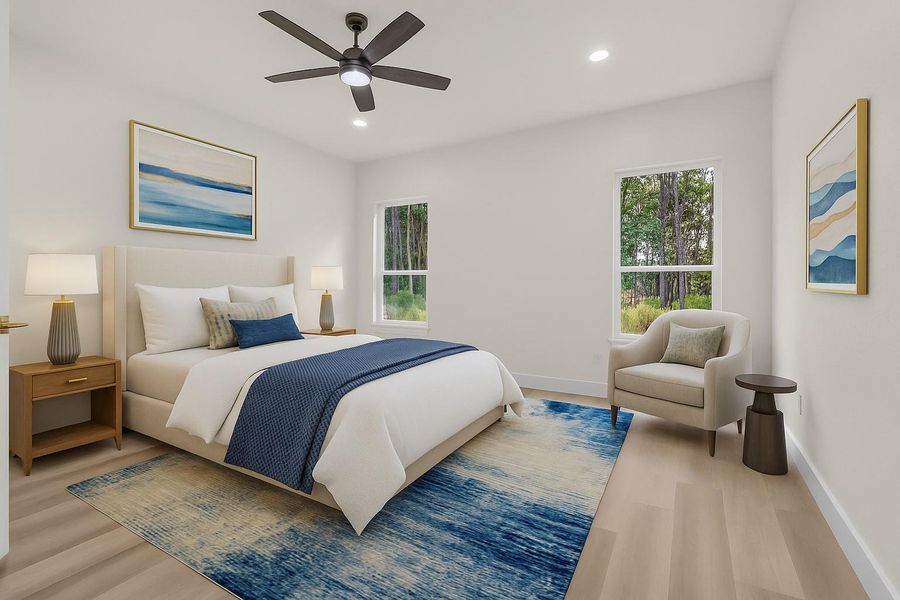 Virtually staged photo. Virtually staged photo.